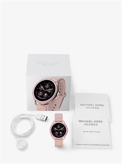 michael kors access pink|Michael Kors Access Gen 4 MKGO Pink.